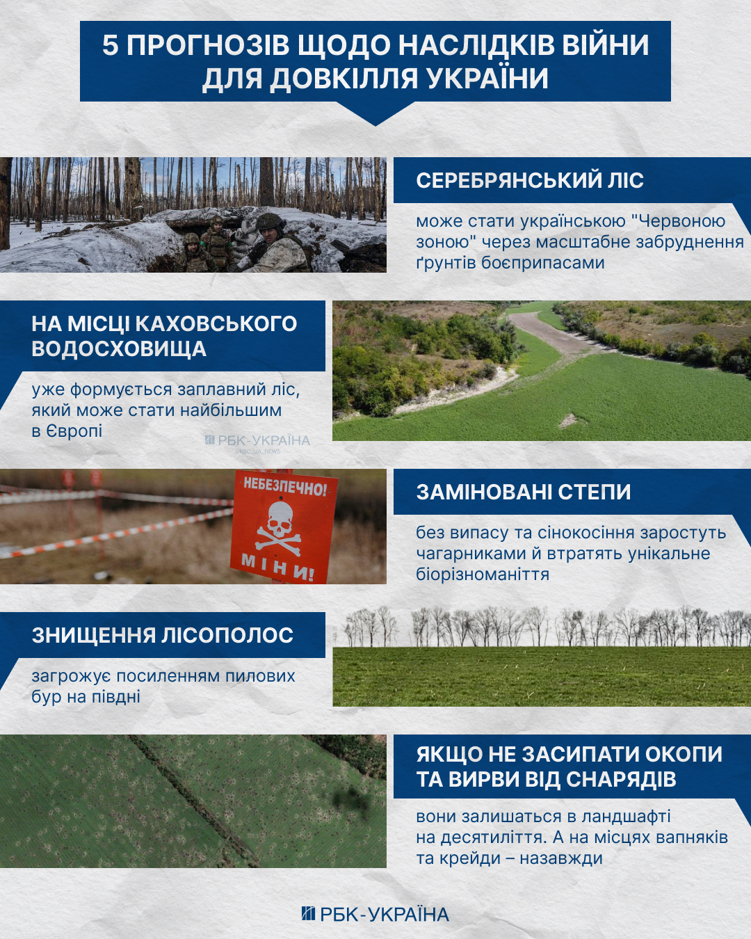 Чи загрожують Україні пилові бурі та чим шкодять лісу окопи: інтерв'ю з ботаніком НАН